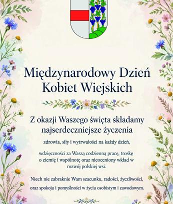 15 października – Międzynarodowy Dzień Kobiet Wiejskich 